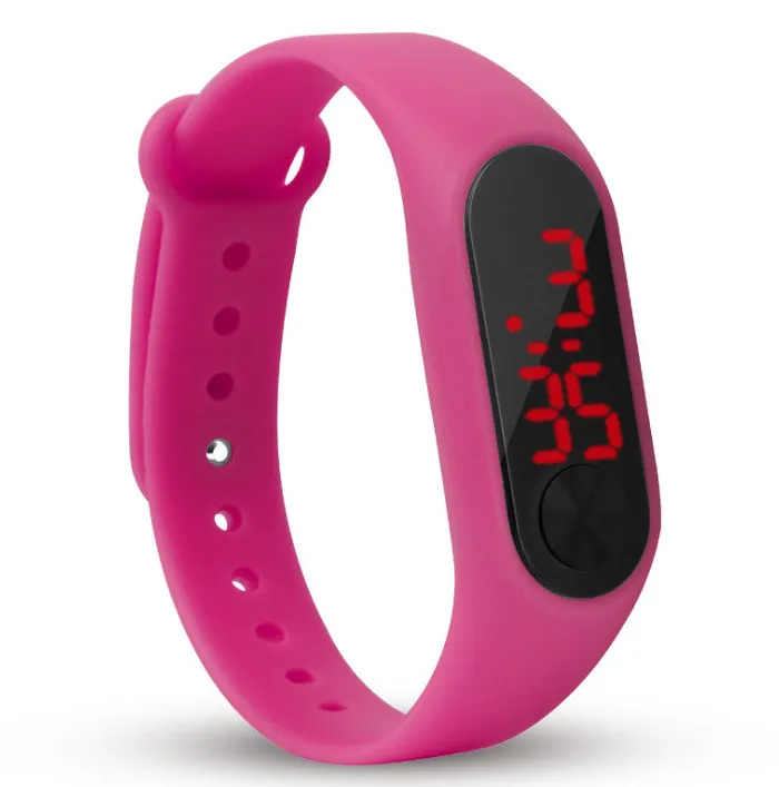 fashion boys girls kids children students sport digital led watches new mens womens promotion plastic outdoor gift wrist | Наручные часы