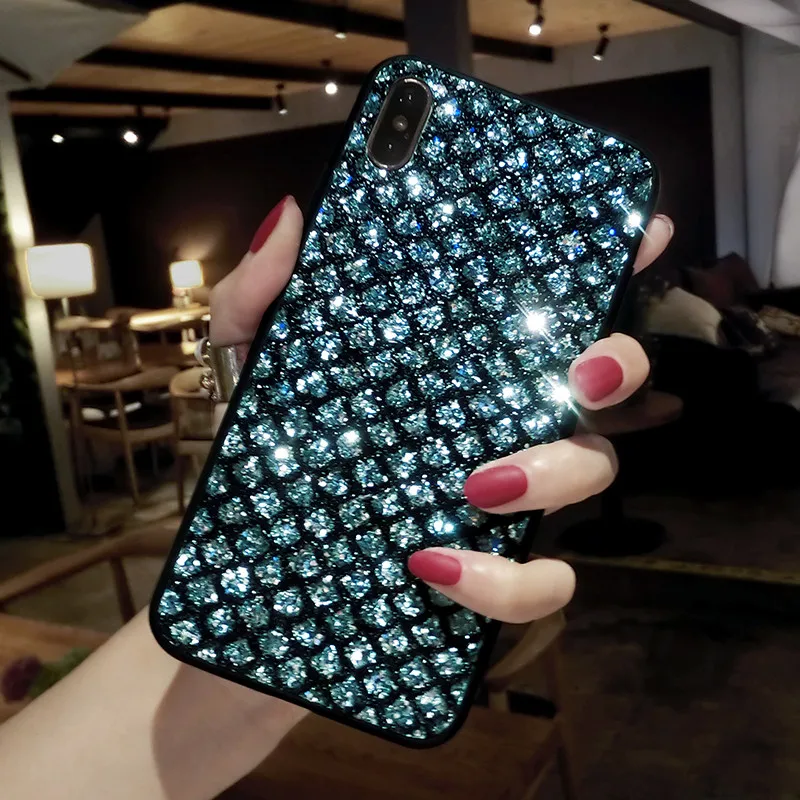 Блестящий чехол для телефона с алмазными блестками для Xiao mi redmi note 7 redmi 7 7A, задняя крышка для redmi note 6 pro A2 Lite mi 8 lite mi 9 K20 A3
