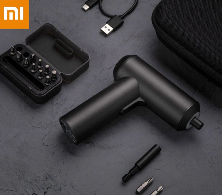 Xiaomi Mijia Xiaomi гаджет многофункциональный набор электрических отверток 12 штук, 5N Высокая динамометрическая отвертка инструмент для ремонта