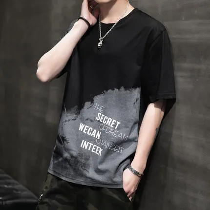 

Men's casual short-sleeved t-shirt wild clothes tide 2621