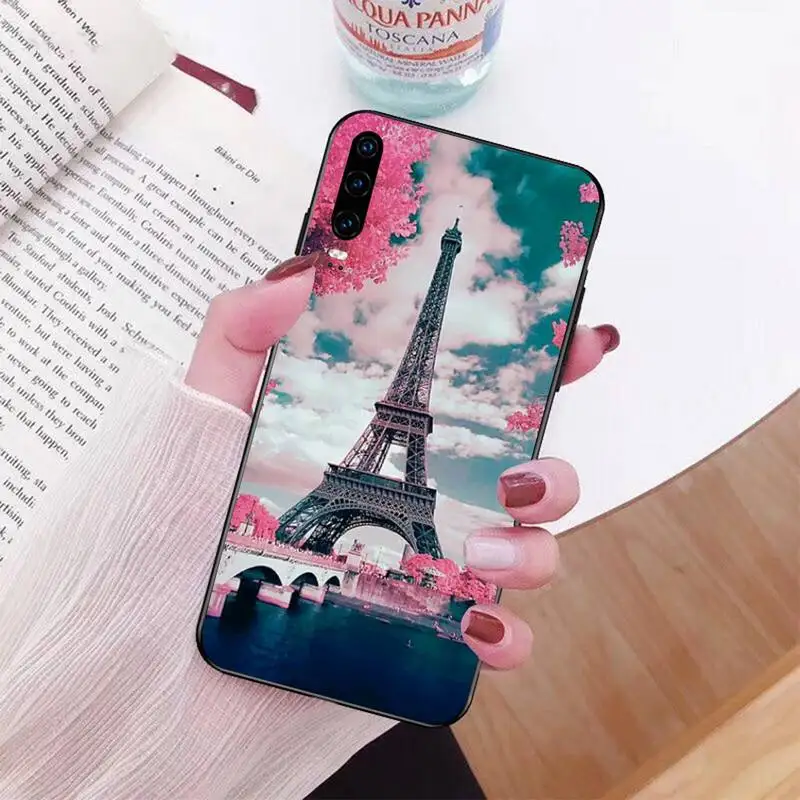 Чехол для телефона CUTEWANAN с изображением Эйфелевой башни в Париже Huawei Honor 20 10 9 8 8x 8c