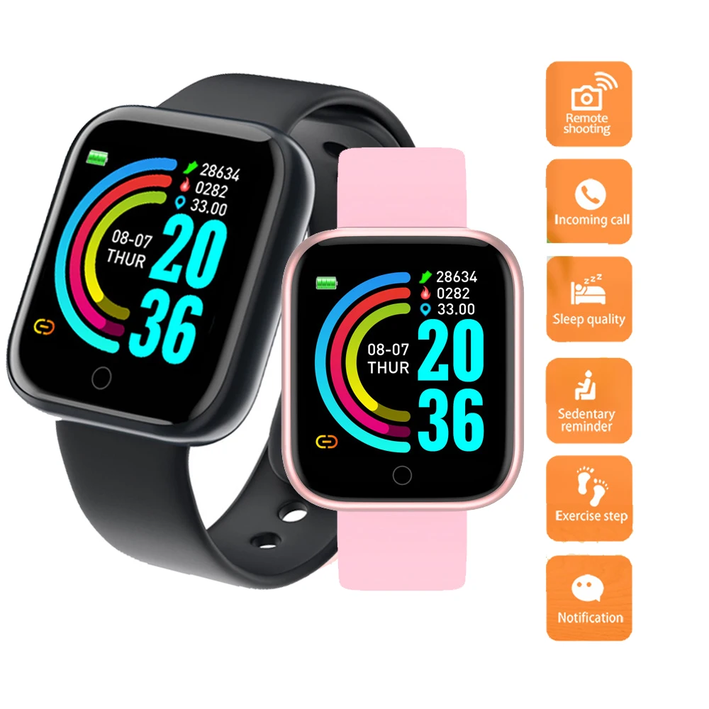 

Smart Watch Men Women Kids Digital Wristwatches Sports Bracelet Fitness Activity Tracker Heart Rate Monitor Smartwatch