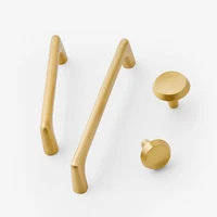 brand new 2pcs european solid brass furniture handles cupboard wardrobe drawer kitchen wine cabinet pulls handles knobs
