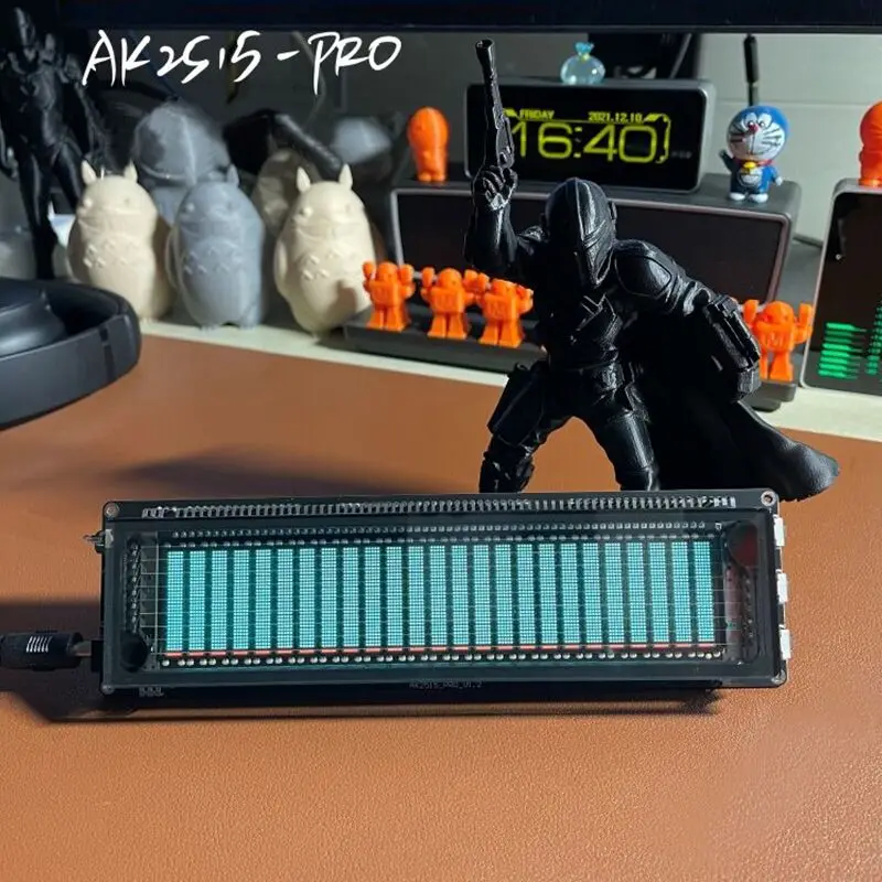 AIYIMA 15-уровневый VFD музыкальный индикатор спектра звука Индикатор уровня УФ-метр