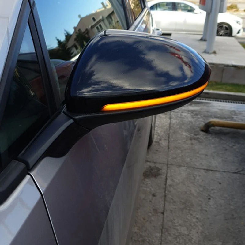 

for Golf 7 7.5 MK7 R MK7.5 TouranL Led Side Light Turning Blinker Signal Lamp Crystal Turning Signal Light