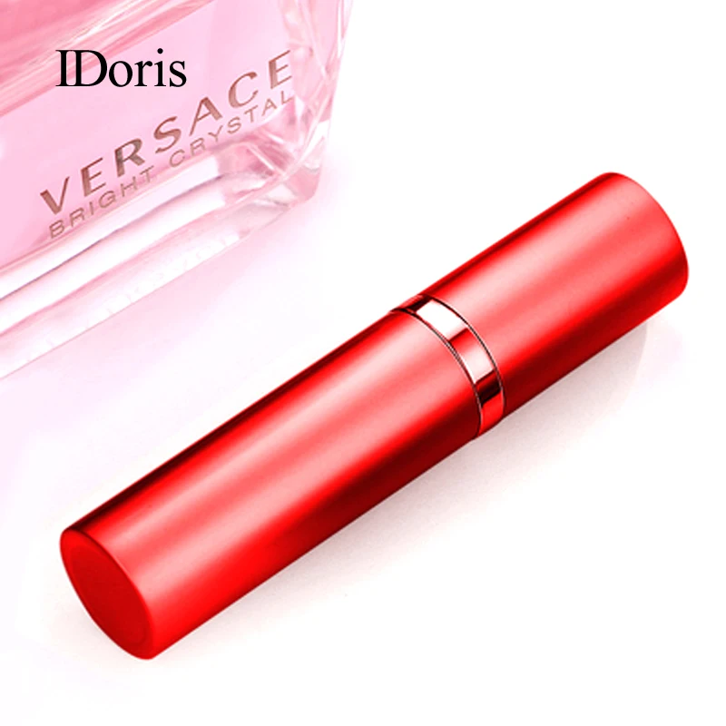 

IDoris 1Pcs 5ml Portable Mini Refillable Perfume Bottle With Spray Scent Pump Empty Cosmetic Containers Spray Atomizer Bottle Fo