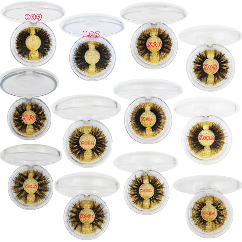 Оптовая продажа частная торговая марка индивидуальная упаковка ресниц длинные