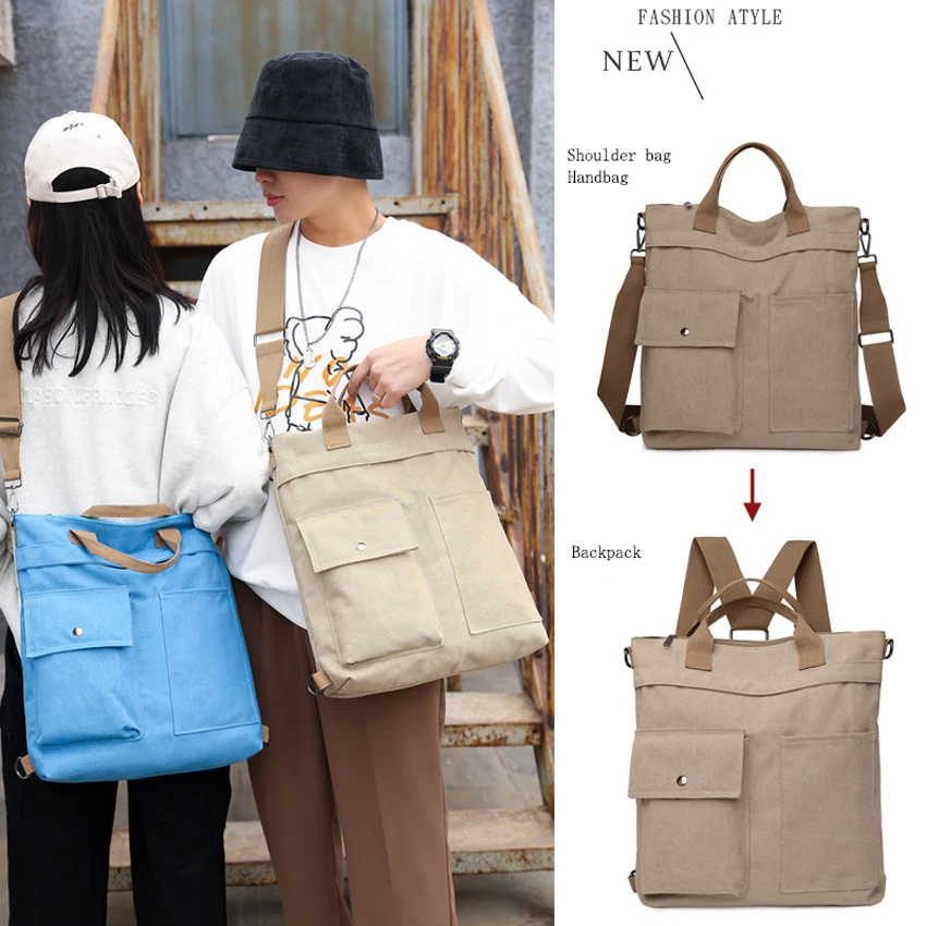 Холщовая Сумка для женщин Большая вместительная сумка на плечо дорожная мужчин