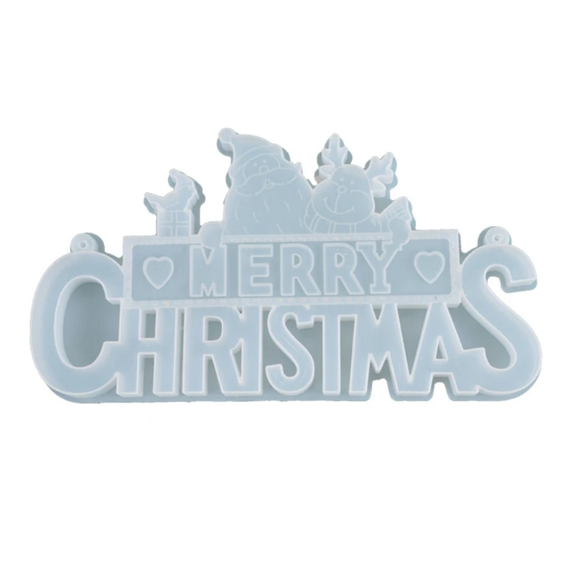 Кристальная эпоксидная смола форма рождественские буквы перечисленные