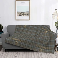 tartan sassenach blanket bedspread bed plaid bed linen plaid sofa anime blanket blankets for baby