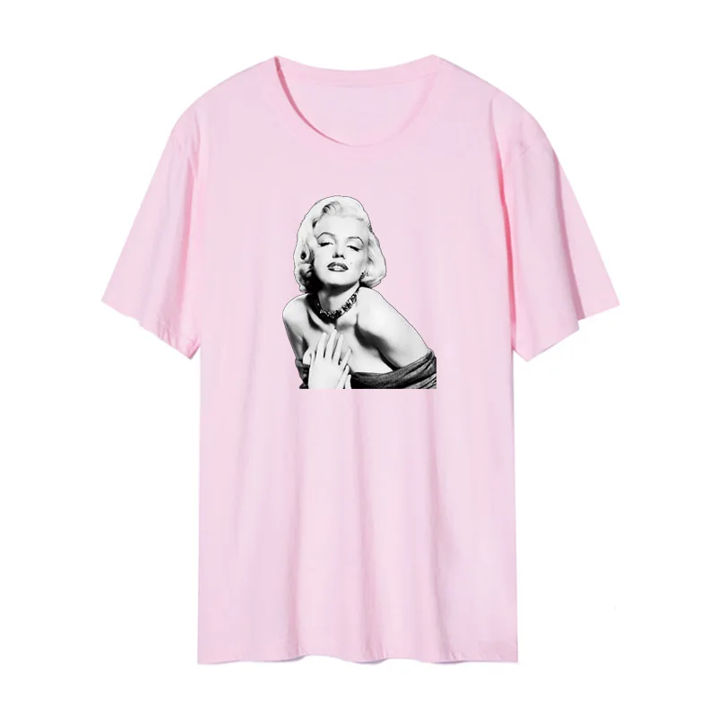 

Sexy Vogue Marilyn Monroe T Shirt Men Women Casual Cool Tshirts Short Sleeve Summer Tops Tees Fashion Streetwear Customized Tops