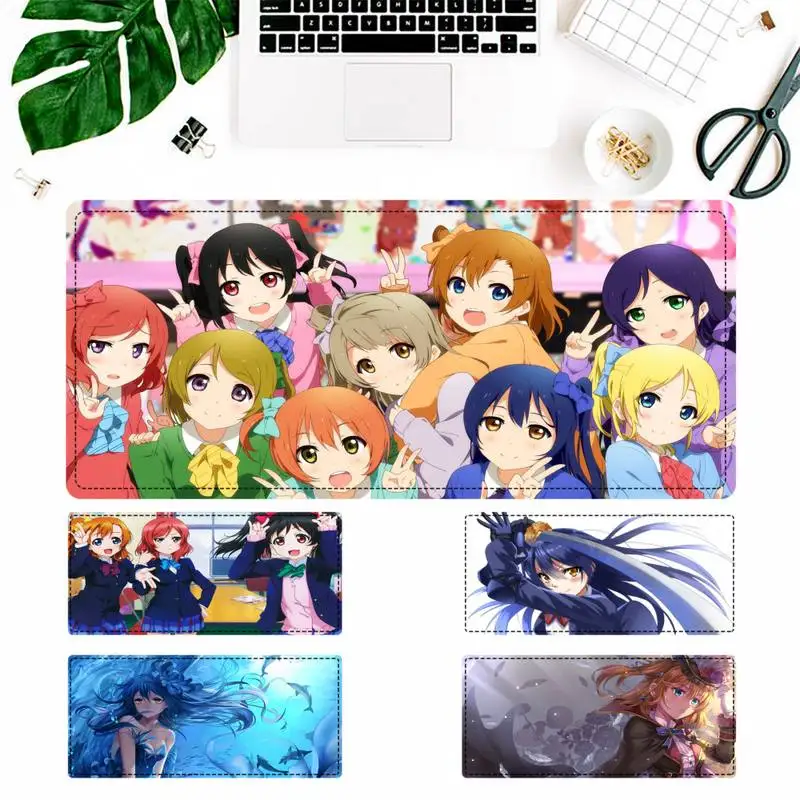 

Soft Love Live Gaming Mouse Pad PC Laptop Gamer Mousepad Anime Antislip Mat Keyboard Desk Mat For Overwatch/CS GO