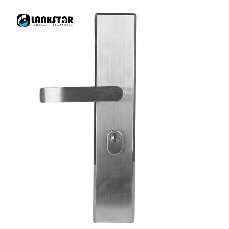 LANXSTAR дверные замки медиаторы 304 нержавеющая сталь блокировка ключа в коробке