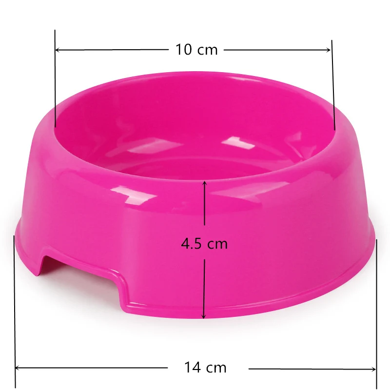 Горячая продажа миски для кошек и собак пластиковая собачья миска безопасная