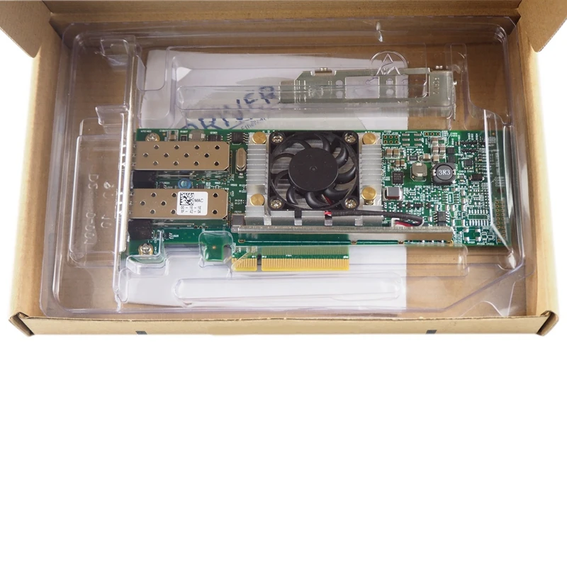 

10Gb PCI Express 8X Ethernet Network Card- (for Broadcom BCM57810S Controller), Dual SFP+ Port Fiber Server Adapter, with Low Pr