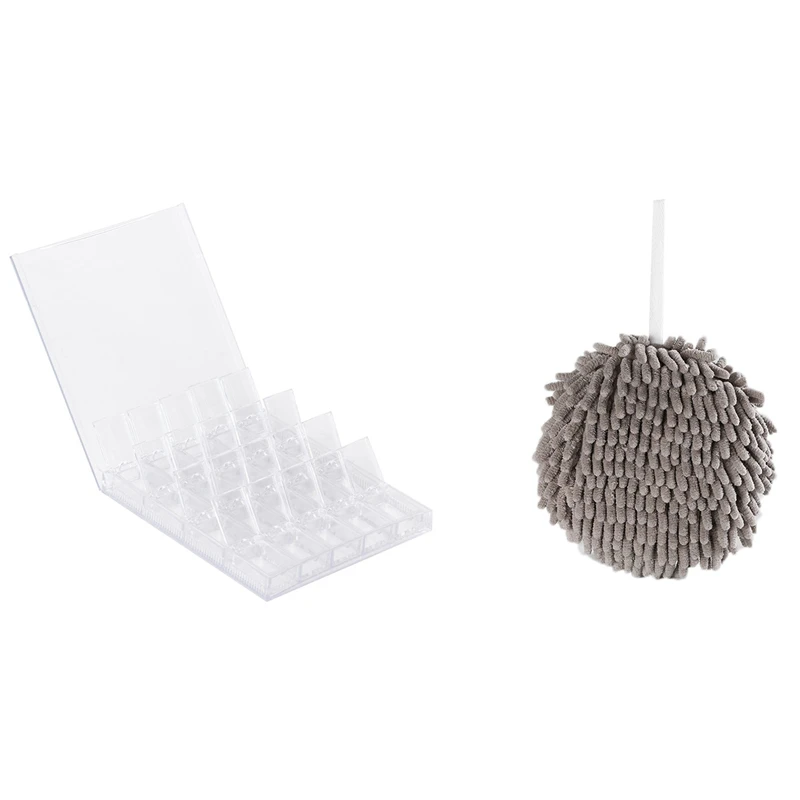 1 шт. 20 ячеек органайзер для макияжа хранение принадлежностей дизайна ногтей