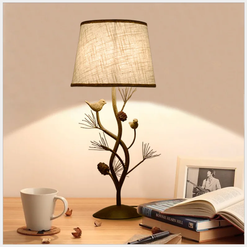 Скандинавском стиле деко настольные лампы спальня прикроватная настольная и