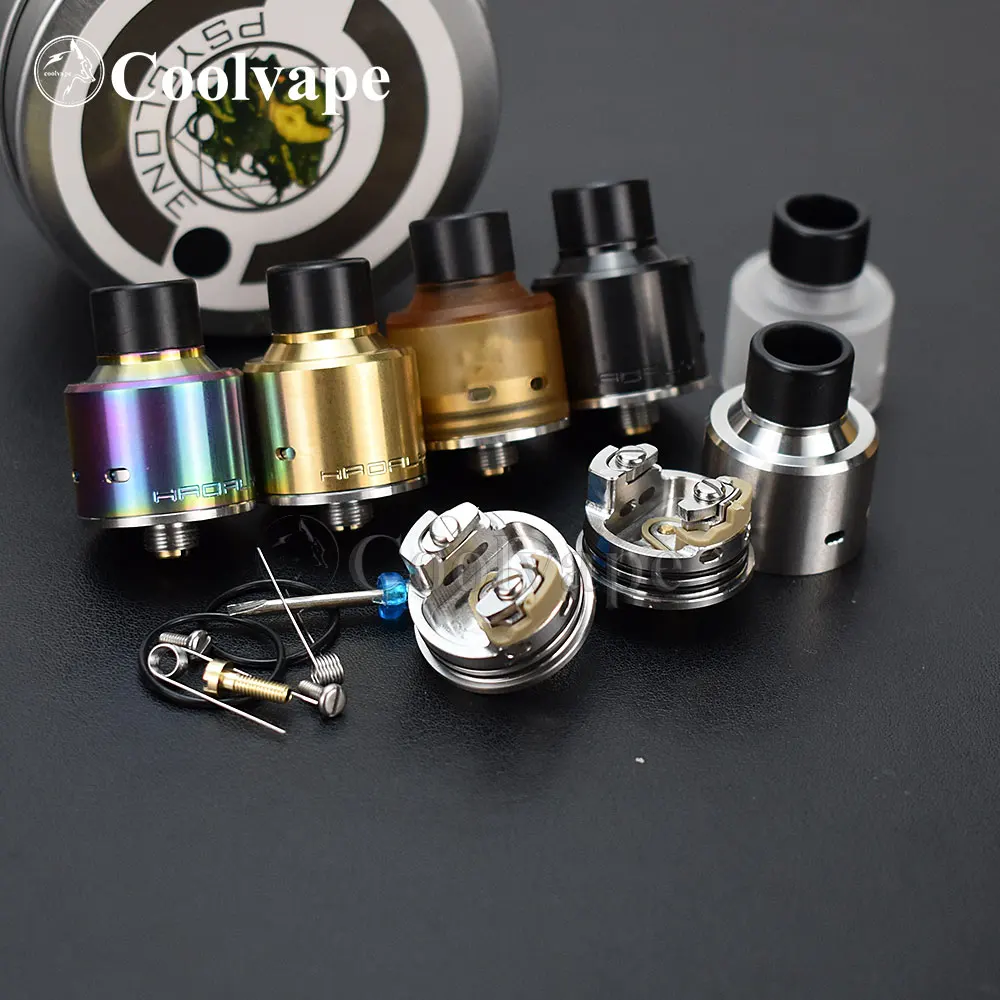 Бак для атомайзера Hadaly RDA mtl rda с одной катушкой Squonk bf pin 316ss 22 мм воздушный поток vs sxk