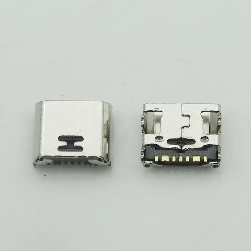 100 шт. микро-USB 7-контактный мини-разъем порт для зарядки мобильного телефона Samsung