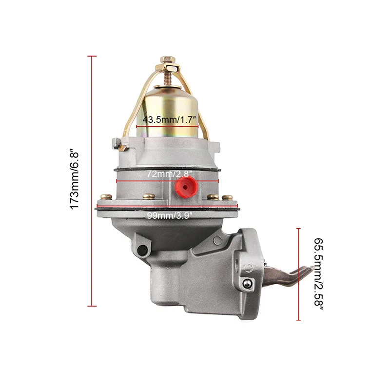 

Mechanical FUEL PUMP 3854858 42725A3 for MerCruiser MERCURY MARINE 3.0L 2.5 VOLVO PENTA