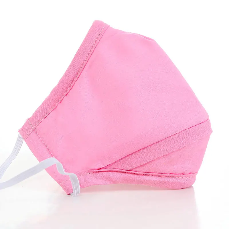 Хлопковые маски для рта женщин и мужчин однотонные сетчатые женские лица дышащие