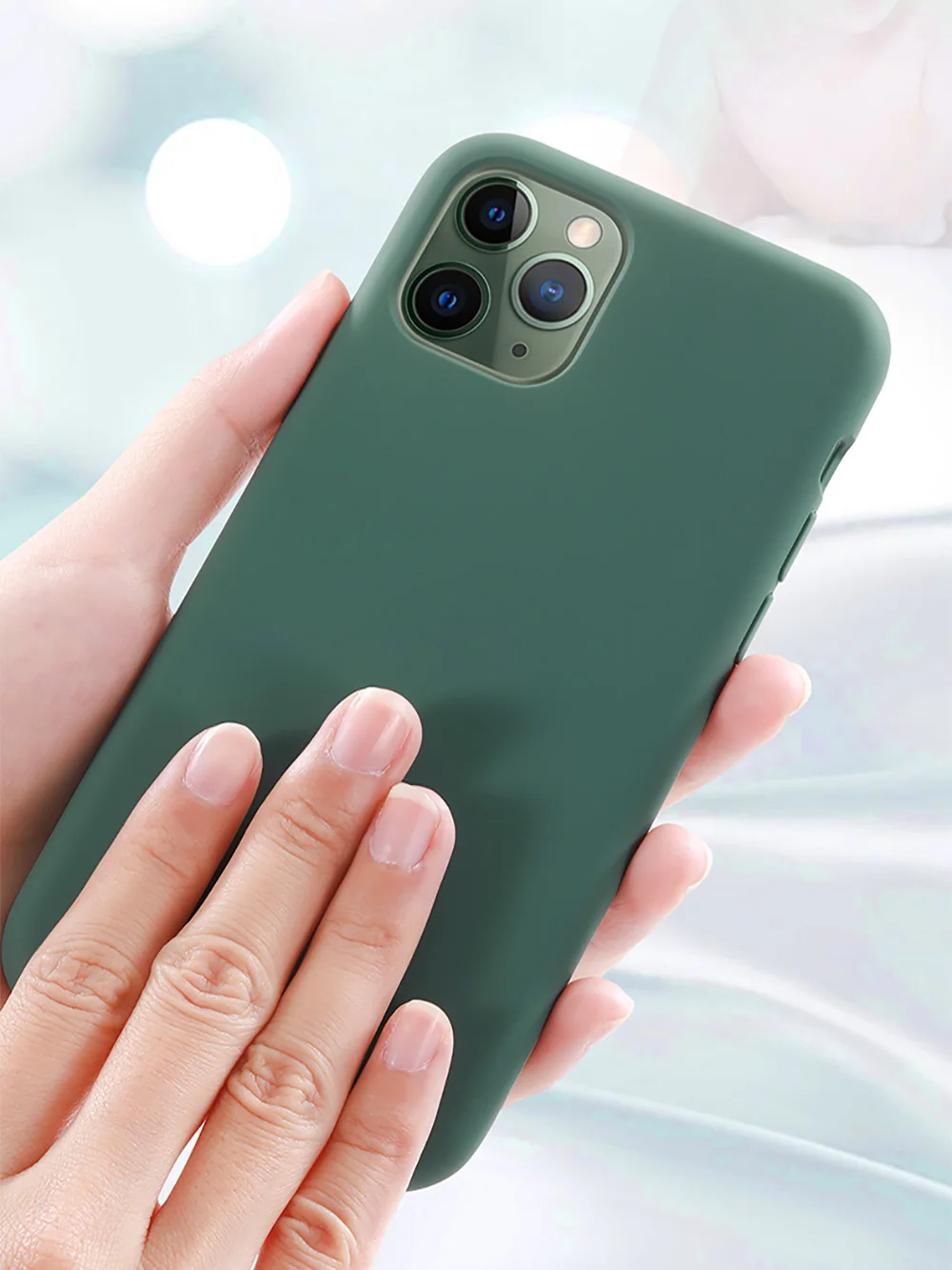 Силиконовый чехол для iPhone 11 Pro Max 11 Pro, высокое качество, официальный чехол s для iPhone 7 8 Plus X Xr Xs Max