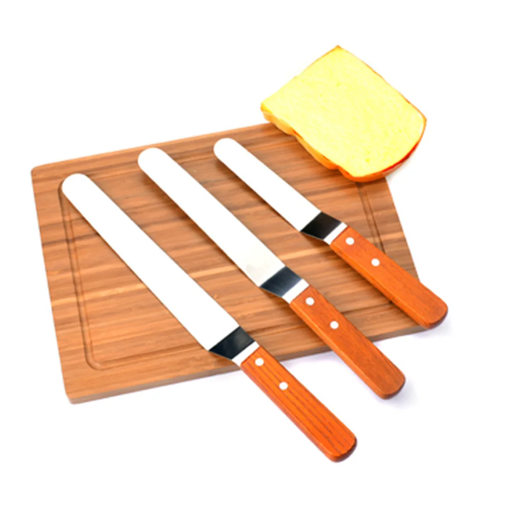 

New 6/8/10 inch Stainless Steel Cake Spatula Butter Cream Icing Frosting Knife Smoother Kitchen Pastry Cake Decoration Tools