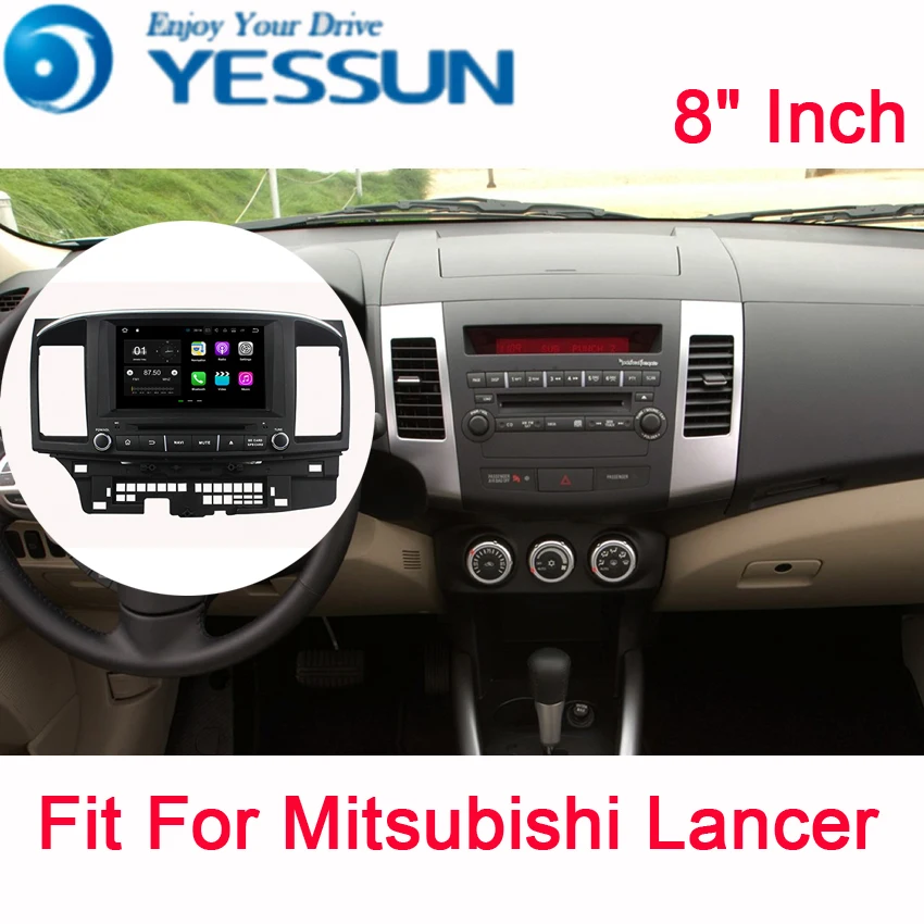 Автомобильный GPS-навигатор YESSUN на Android для Mitsubishi Lancer 2006 ~ 2012 аудио видео радио