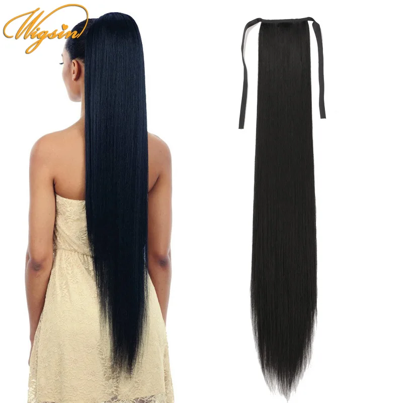 Женский Синтетический хвост WIGSIN на шнурке длина 32 дюйма|Синтетические хвостики| |