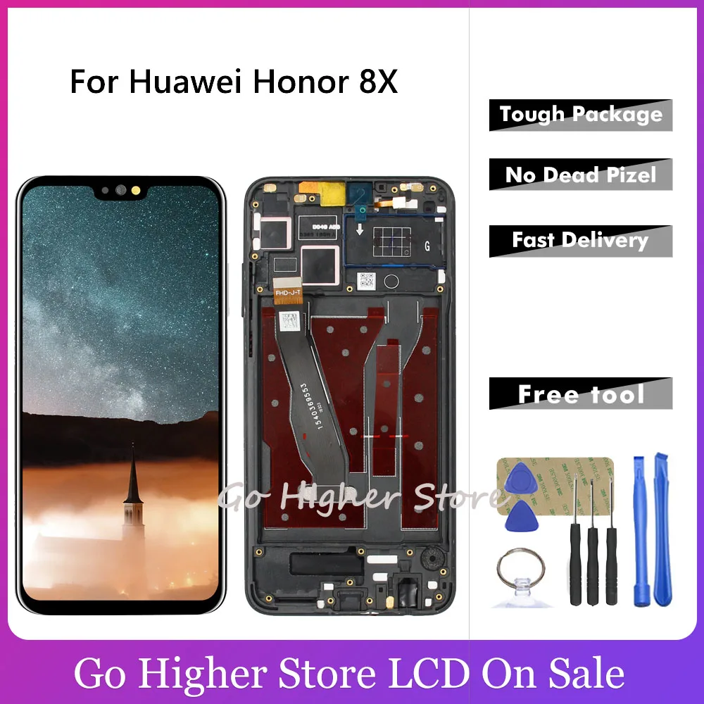 6 5 ''для Huawei Честь 8X ЖК JSN AL00 L22 L21 дисплей сенсорный экран дигитайзер для сборки