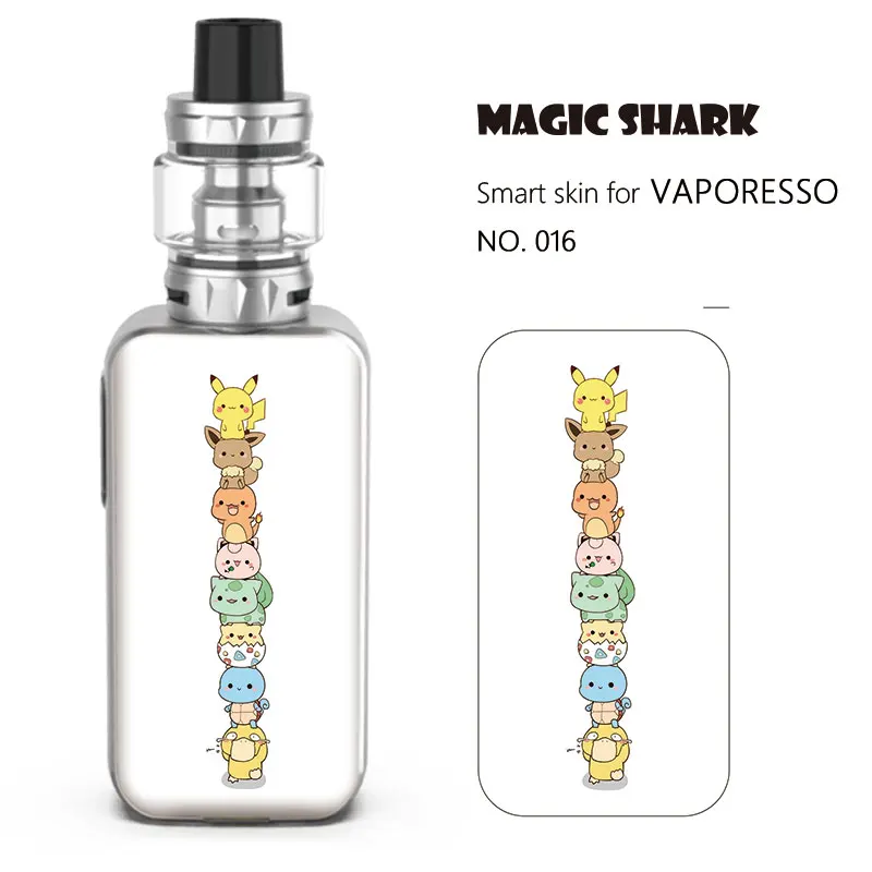 Защитный чехол Magic Shark для женщин ПВХ стерео пленка Vaporesso Luxe S|Наклейки телефонов| |