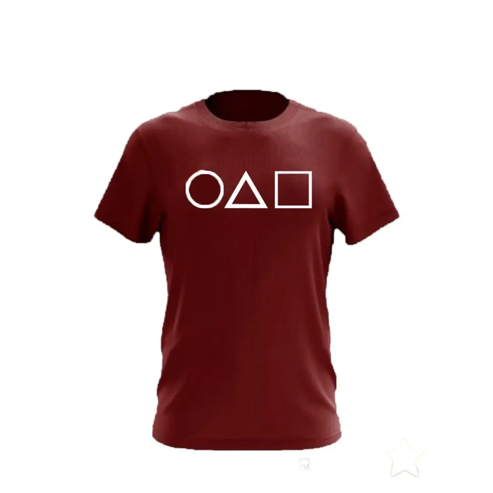 

Squid Game Print Woman Tshirts Casual Harajuku Round Neck Korean Style T Shirt Tee Short Sleeve T-shirt Pullover Camisetas Mujer