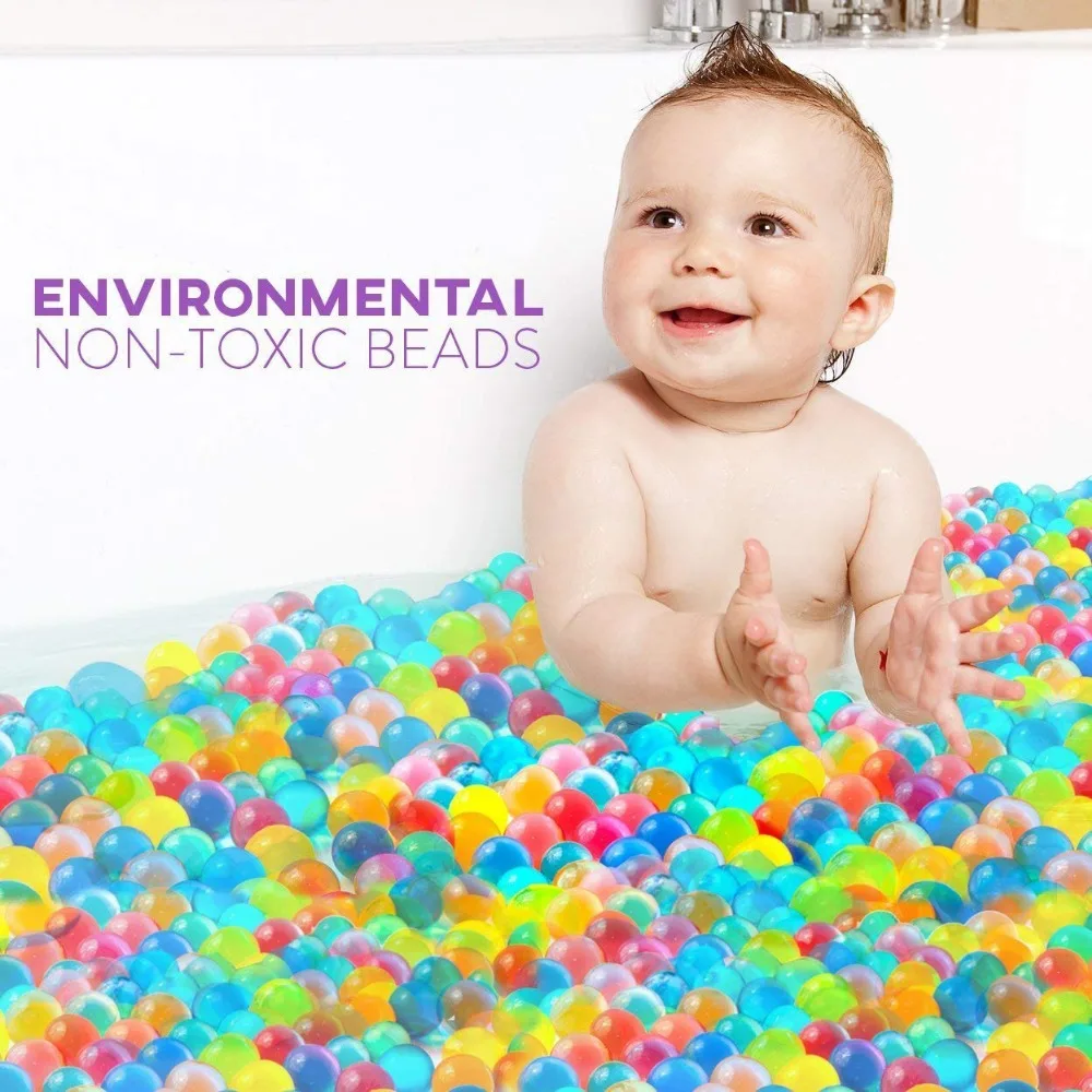 Вечерние подарочные бусы набор игрушек нетоксичный для детского душа сенсорная