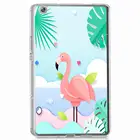 Мягкий чехол из ТПУ для Huawei mediapad M3, M5, M6 lite, 8,0, 8,4, 10,1, 10,8, 10 pro, с рисунком, прозрачный чехол для задней панели планшета