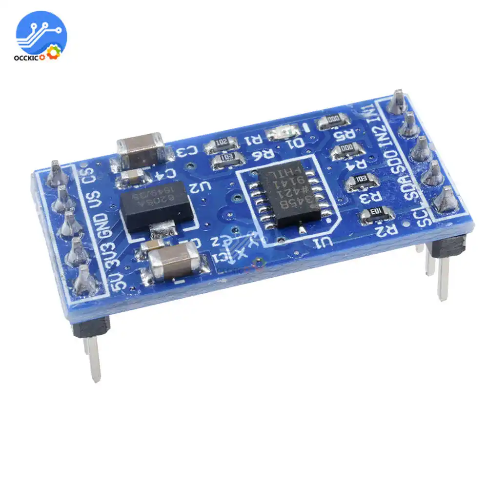 3 осевой цифровой акселерометр ADXL345 Гравитационный Наклонный модуль AVR ARM MCU 5 В/3 В