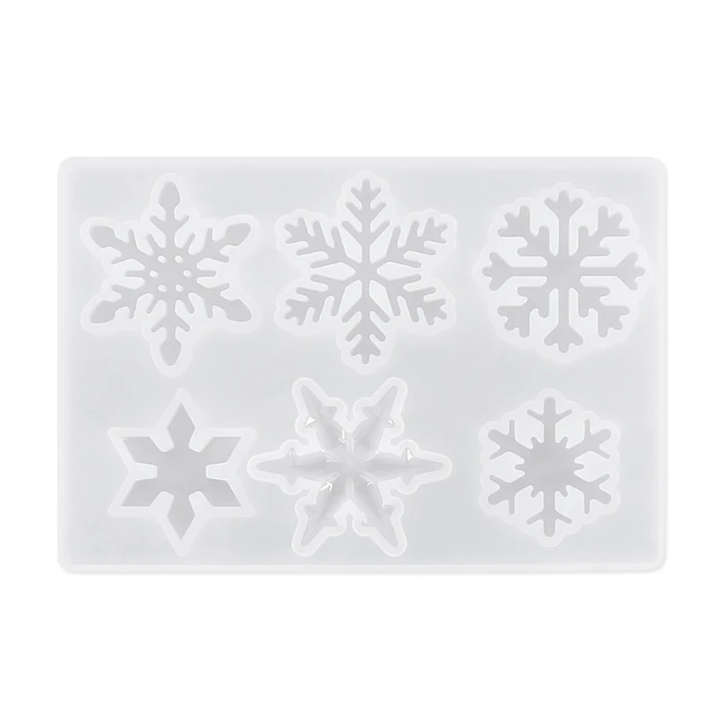 6-Cavity Snowflake Resin Molds Snowflake Pendant Silicone Casting Molds Epoxy Resin Christmas Decorations Mold Crafts
6-Cavity Snowflake Resin Molds Snowflake Pendant Silicone Casting Molds Epoxy Resin Christmas Decorations Mold Crafts