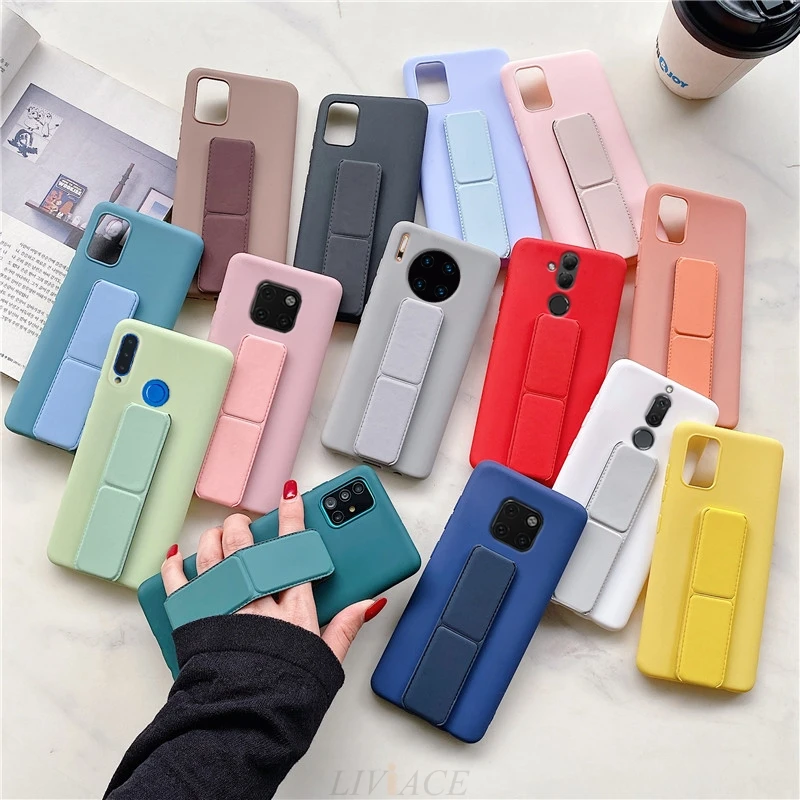 Магнитный автомобильный держатель для телефона силиконовый чехол-подставка Huawei