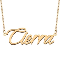 necklace with name cierra for his her family member best friend birthday gifts on christmas mother day valentines day