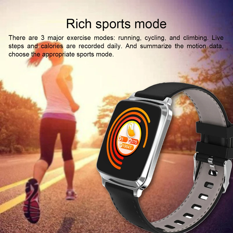 M8 Smart Watch 1.3" full screen touch men waterproof Multi-sports modes blood pressure monitor Fitness tracker For Android ios |