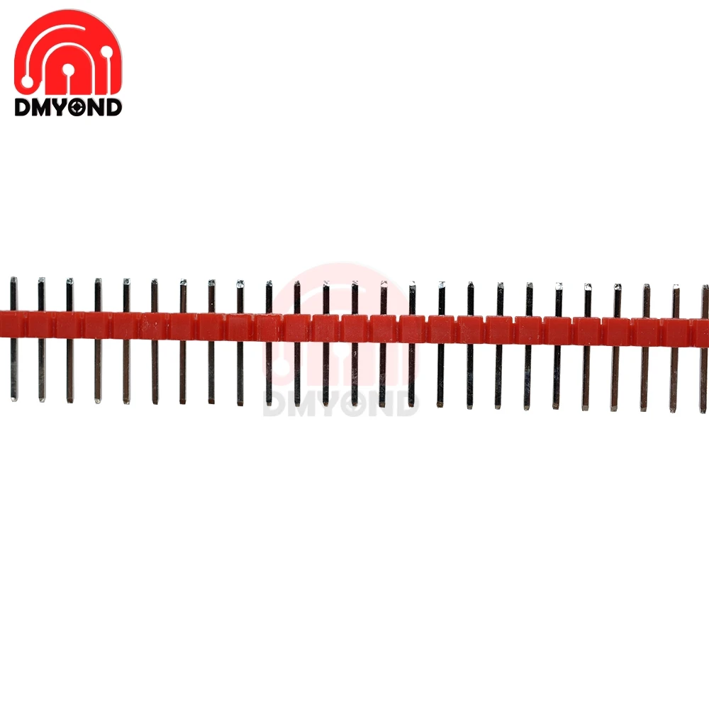 10 шт. Однорядный штыревой разъем 40Pin 2 54 мм прямой для печатной платы DIY пайки