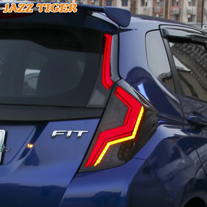 Автомобильный светодиодный фонарь светильник хвост для Honda JAZZ FIT GK5 2014 - 2018 задний