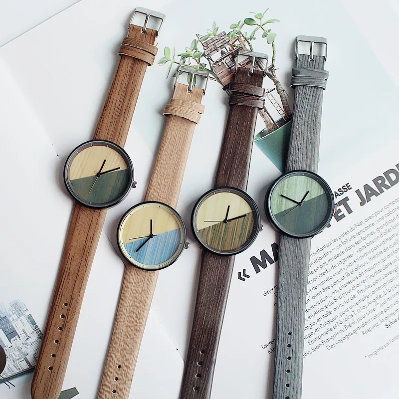 Часы наручные унисекс для девушек Простые ретро индивидуальные