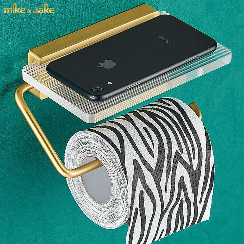 

Акриловый легкий роскошный стеллаж для рулонной бумаги, неперфорированный стеллаж для туалетной бумаги, стеллаж для хранения, настенный подвесной стеллаж для полотенец для туалетной бумаги, ванной комнаты