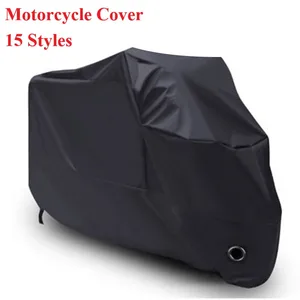 universal motorcycle protect cover outdoor anti uv silver coating cloth waterproof dustproof sunproof for bike scooter motorbike free global shipping