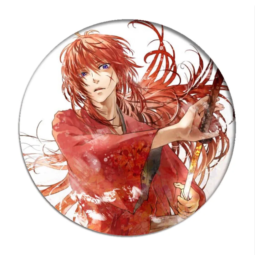 Значки для косплея брошь в виде иконы рууни Кеншина юкиширо Томоэ |