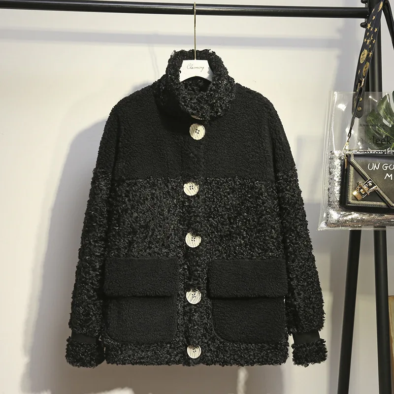 AYUNSUE обувь для поездок женские меховые пальто размера плюс Осенне-зимнее женская