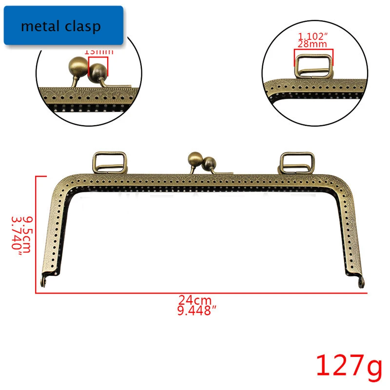Женская сумка с металлической застежкой рамка для кошелька кольцом на цепочке 3