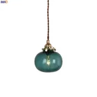 Медные скандинавские стеклянные шаровые подвесные светильники, винтажный светодиодный подвесной светильник, подвесной светильник для спальни, украшение для гостиной