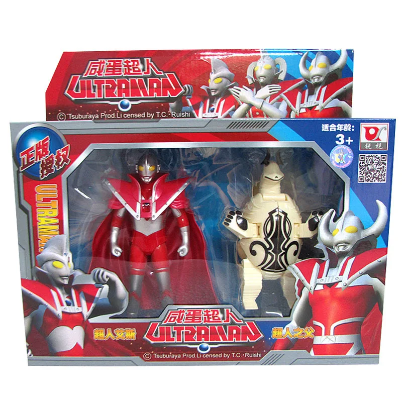15 см ПВХ Ultraman плащ фигурка отец Ультра ультразвук Ace Zoffy Gomora Монстр яйцо модель