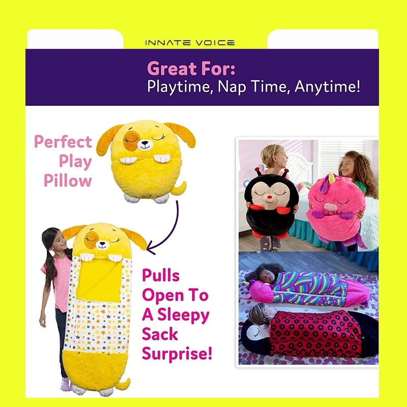 

ZK20 Cozy Sleepy Bag Kid Warm Sleep Suit Compact Super Soft Children Sleeping Bag Adult Mummy Style Sleeping Bag Fit for Winter